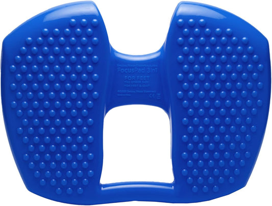 Special Needs Essentials FocusPad 3-in-1 | Blue Bouncy Chair | Sensory Foot Cushion | Therapy Tools for Kids and Adults with ADHD & Autism | Fidget Toys (Blue)