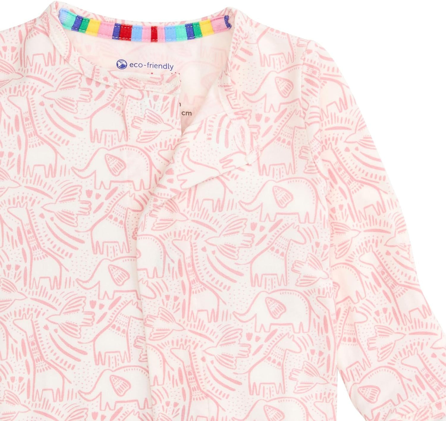 Magnetic Me Girls Modal Magnetic Baby Footie Pajamas | Silky Soft Modal Fabric | Baby Sleepers Available Sizes PRE - 24M