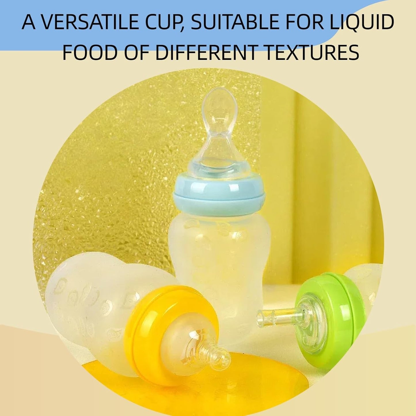 Adult Bottle,Drinking Aids Cup for Elderly,Safe Straws for Dysphagia,Anti-Choking Cup,Pregnancy Water Bottle,Parkinsons Aids for Living,Suitable for Disabled,Elderly,Postoperatively.(Blue)