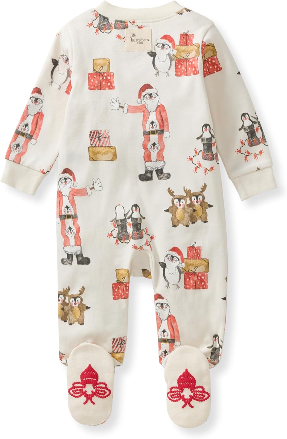 Burt’s Bees Baby Boys' One-Piece Sleep and Play 100% Organic Cotton PJs