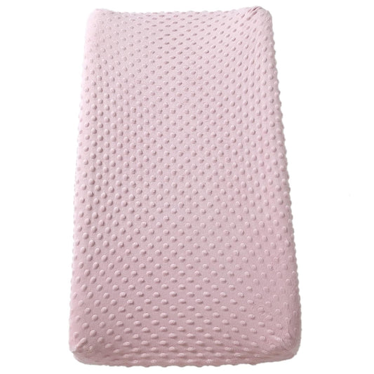 Changing Pad Cover Super Soft Dots Skin-Friendly Breathable Wipeable Changing Table Sheets for Baby Boy and Baby Girl (Blushing Bride)