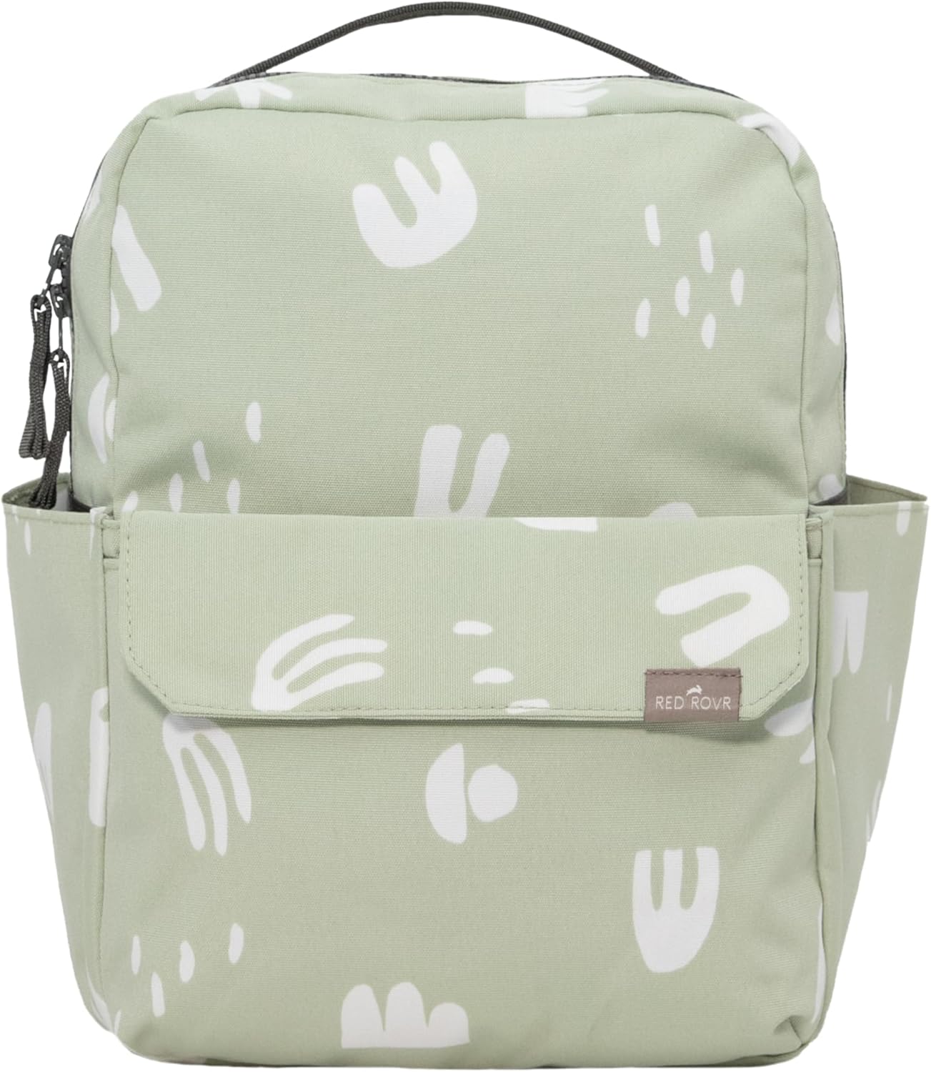 RED ROVR Mini Roo Lightweight Backpack | 6 pockets for everyday essentials (Pear Doodle)
