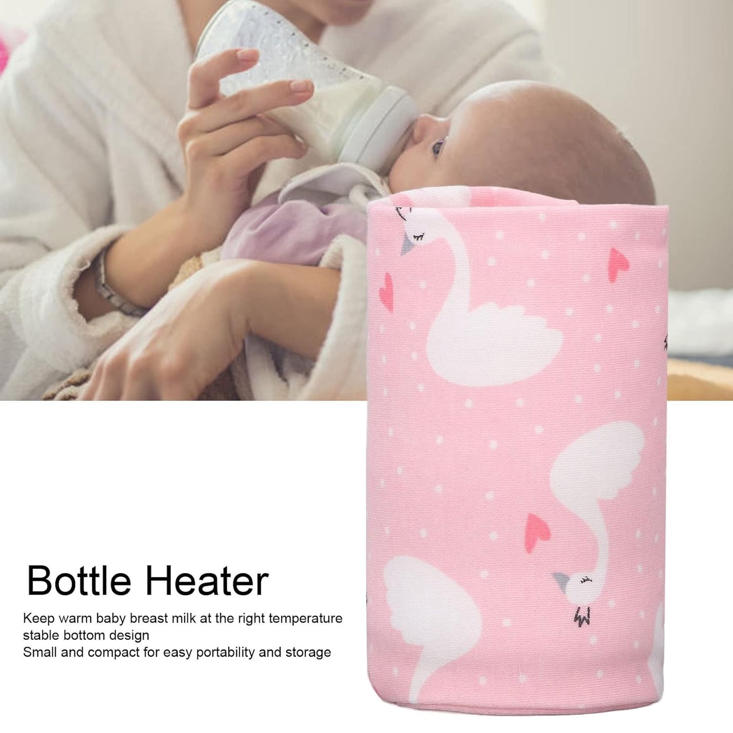 Portable Bottle Warmer, Baby Bottle Warmer Made of Cotton Material for The car for Outdoor use