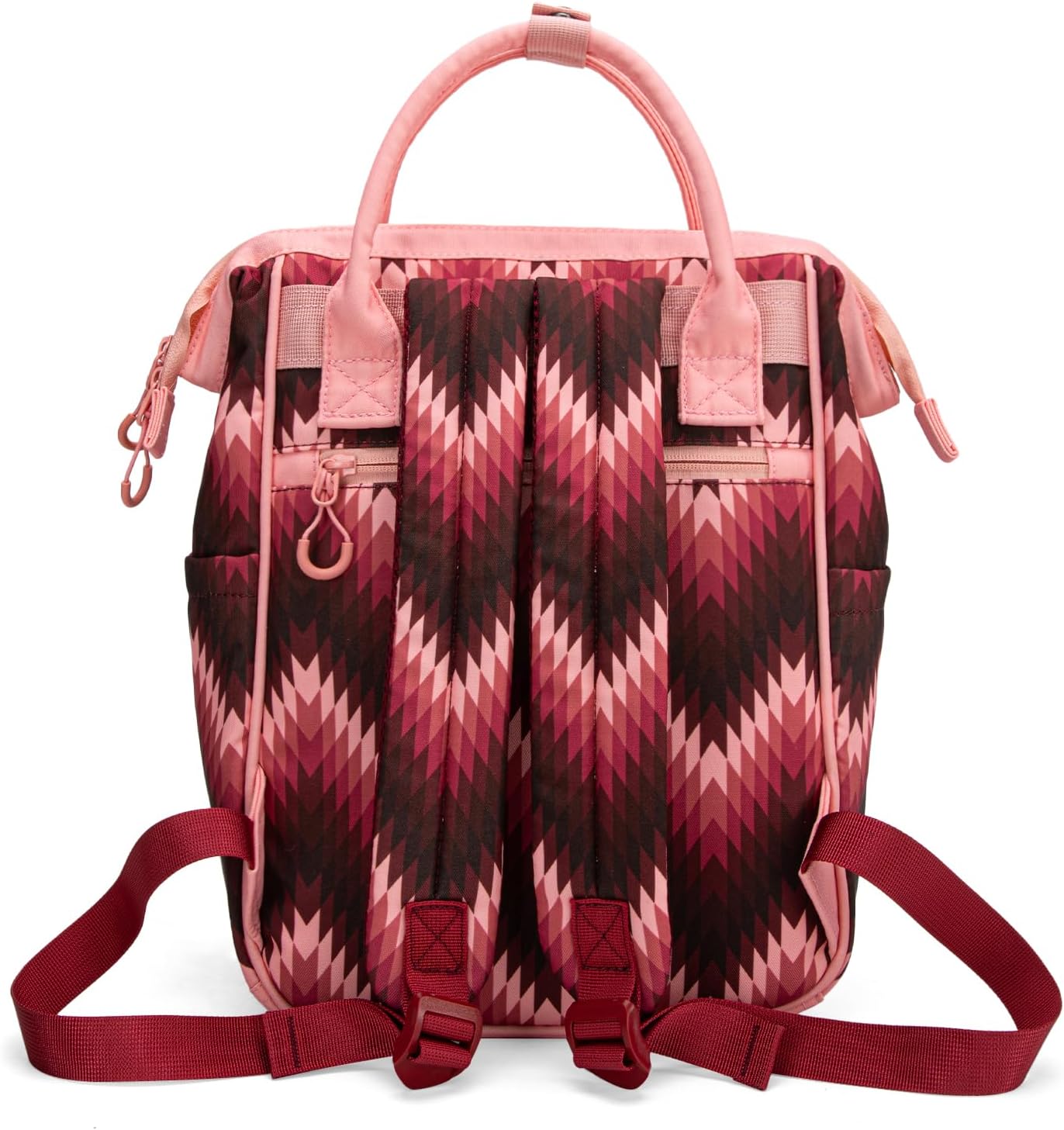 Montana West Wrangler Aztec Callie Diaper Bag Backpack with Stroller Straps Multifunction Baby Travel Bag WG2211-9110DPK