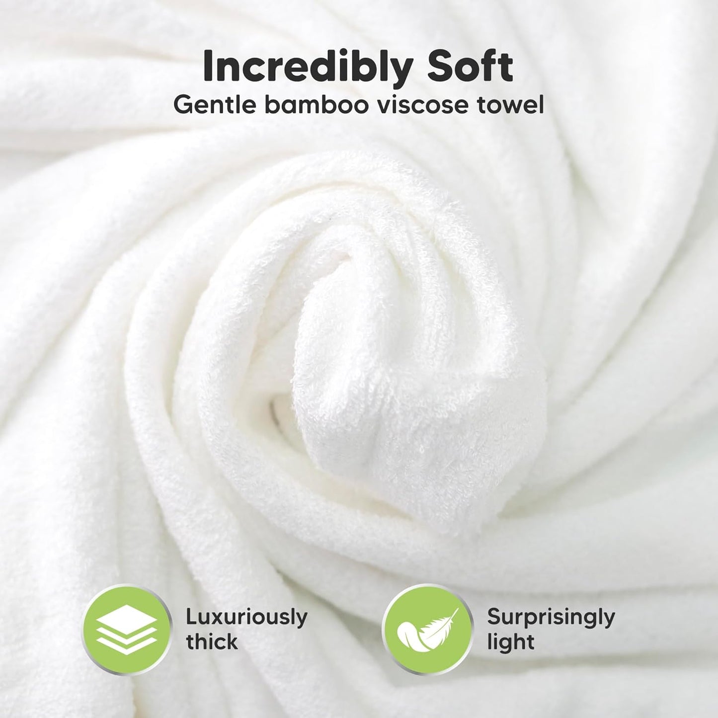 KeaBabies Hooded Baby Towel for Newborn - Viscose Derived from Bamboo Large Baby Bath Towels with Hood for Boys, Girls, Toddler, Extra Absorbent & Soft Newborn Bath Essentials (Tiger, Regular)