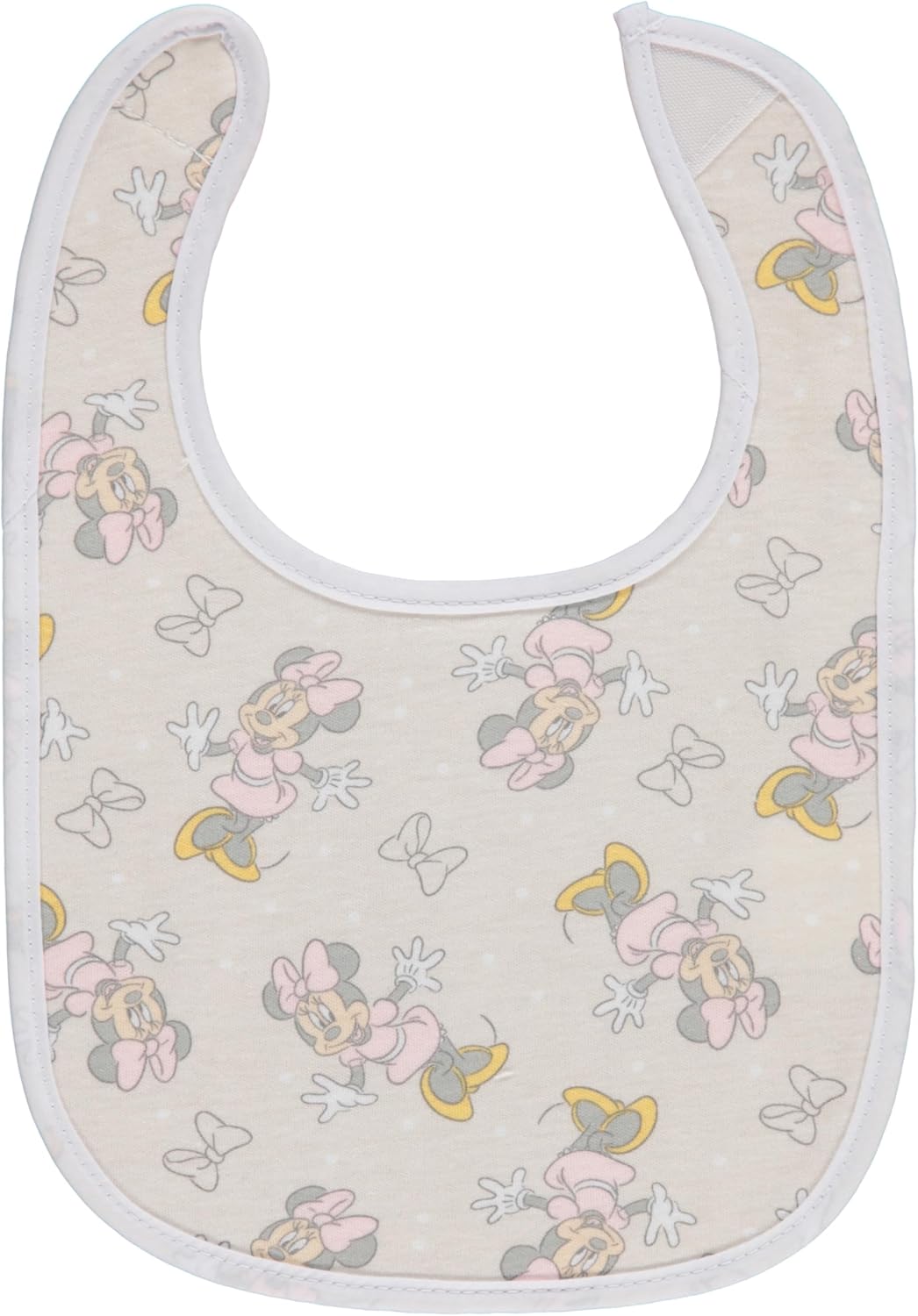 Disney 10-Pack Mickey Mouse Baby Bibs – Ten Soft, Absorbent, and Adjustable Cotton Bibs for Mess Free Meals