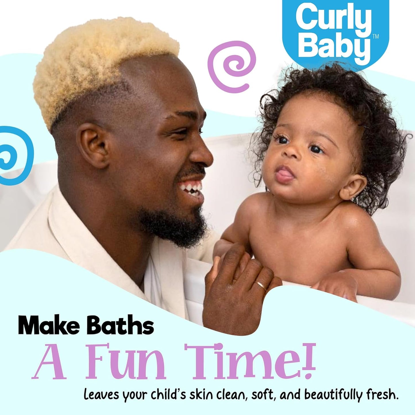 Body Wash - Gentle Moisturizing Baby Wash for Sensitive Skin & Hair, Tear-Free, Dermatologist-Tested, Light Clean Scent, Cruelty-Free, Perfect for Newborns & Infants - 16 oz