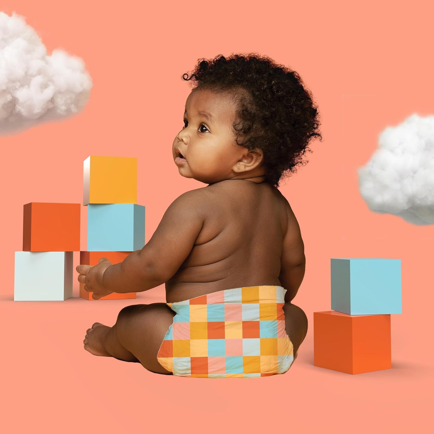 Hello Bello Premium Newborn Diapers, Honeysuckle Designs, 76ct Club Box, Hypoallergenic and Extra Absorbent