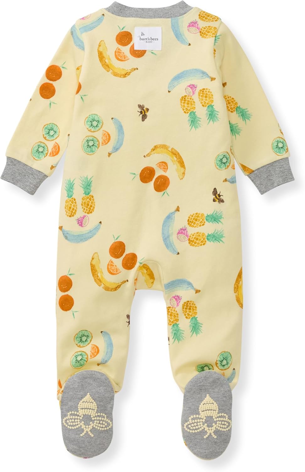 Burt’s Bees Baby Boys' One-Piece Sleep and Play 100% Organic Cotton PJs
