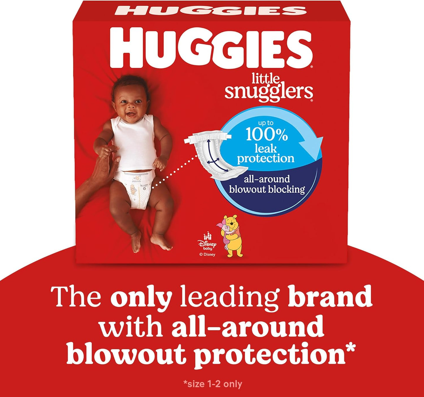 Huggies Size 3 Diapers, Little Snugglers Baby Diapers, Size 3 (16-28 lbs), 168 Count (6 Packs of 28), Packaging May Vary