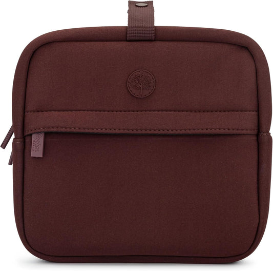 Parker Baby Drift Neoprene Insulated Baby Bottle Cooler | Soft & Waterproof Snacks & Breast Milk Cooler Travel Bag w/Insulated Interior | Attaches to Backpacks & Strollers | Modern & Neutral Colors