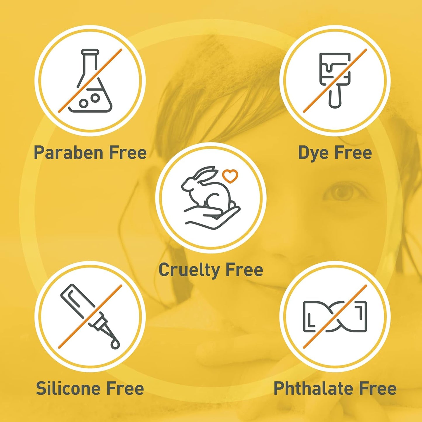 FuzzyDuck Kids Tear Free Shampoo & Body Wash – Natural Hair Products for Kids Made with Aloe, Sea Botanicals & Honey, Boost Moisture & Manageability for All Hair Types (Citrus Medley, 8oz)