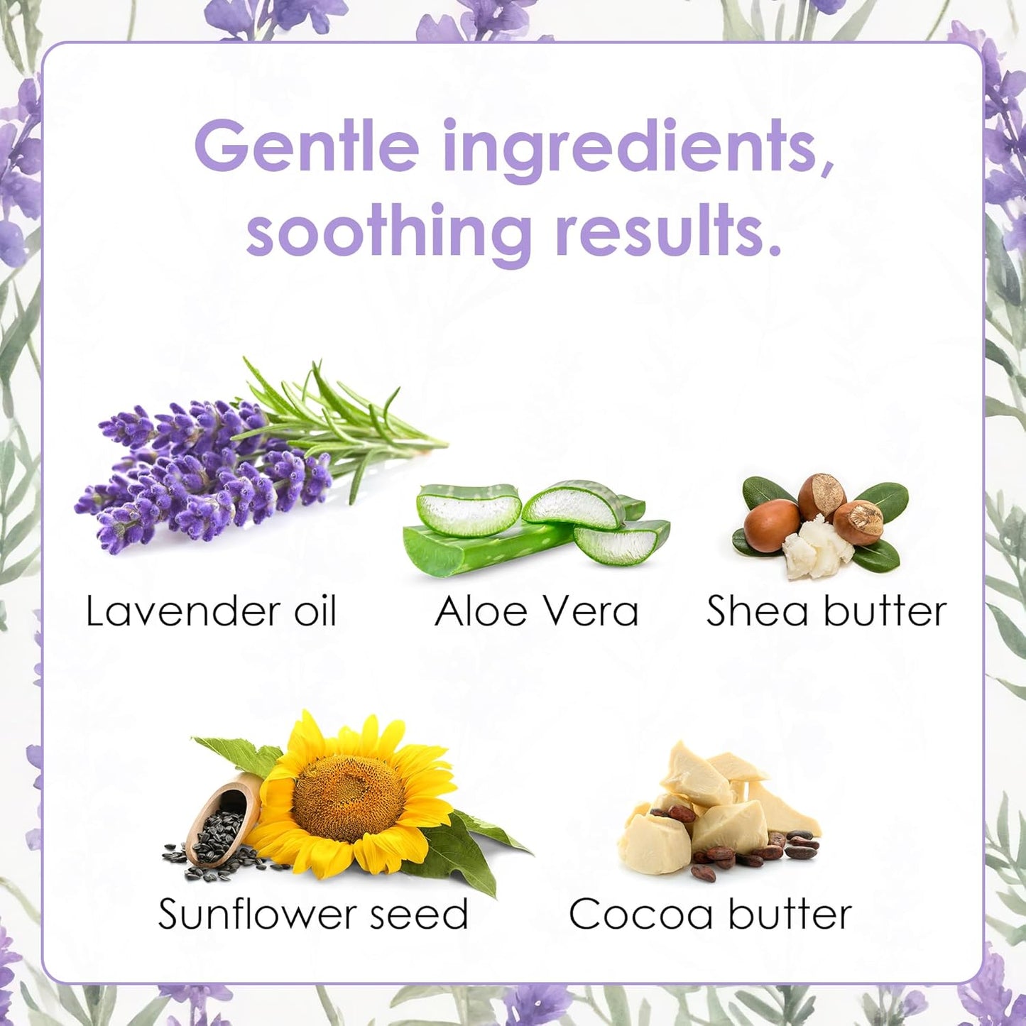 TruKid Lavender Cream - Sensitive Skin Baby Lotion for Newborns, Babies & Toddlers, All Natural Ingredient Skin Care for Kids Enriched with Shea Butter, Cocoa, Grape Seed Oil & Vitamin E, 3.4oz