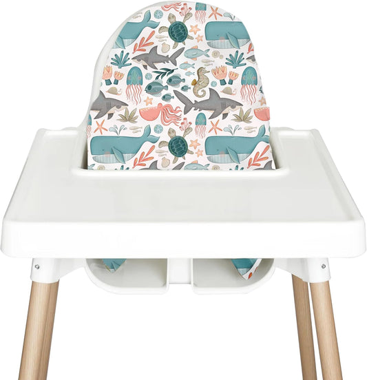 Nibble and Rest Highchair Insert Cover, Compatible for IKEA Antilop Highchair, High Chair Accessories Stain-Proof and Wipeable Insert Cover (Cushion NOT Included)(Underthesea)