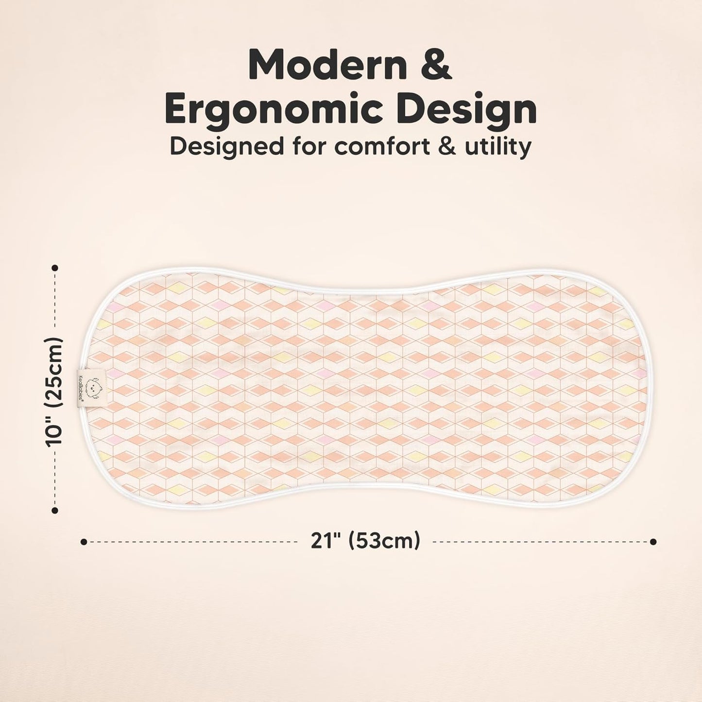 5-Pack Muslin Burp Cloths Baby Boy, Girl - Very Absorbent Baby Burp Cloth Rags, 8-Layers Viscose Derived from Bamboo Cotton Muslin Towel, Super Soft Spit Up Rags, No Shrink Washcloths (Prism)