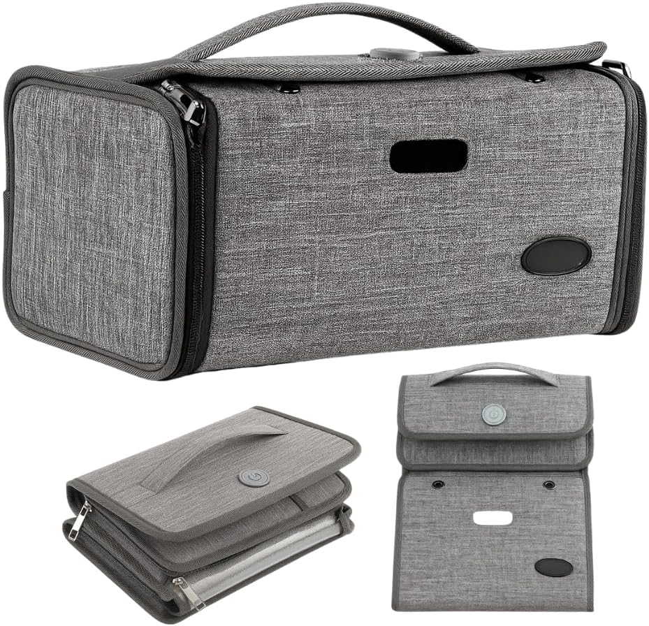 Ultimaxx Portable Ozone Sterilizer Bag – USB Powered, UV & Ozone Sanitization for Masks, Baby Bottles, Phones, Clothes, Electronics, Beauty Tools, Pet Toys – Kills Germs