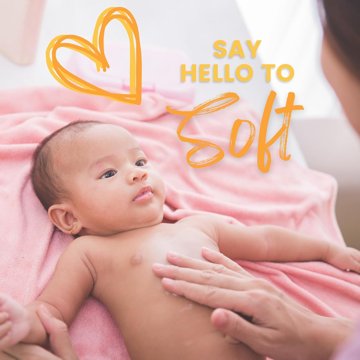 Organic Baby Lotion for Newborn, Natural Face & Body Cream Moisturizer, Toddler, Delicate, Dry Skin - Gentle Kids Lotion Sensitive Skin, 10.14fl oz