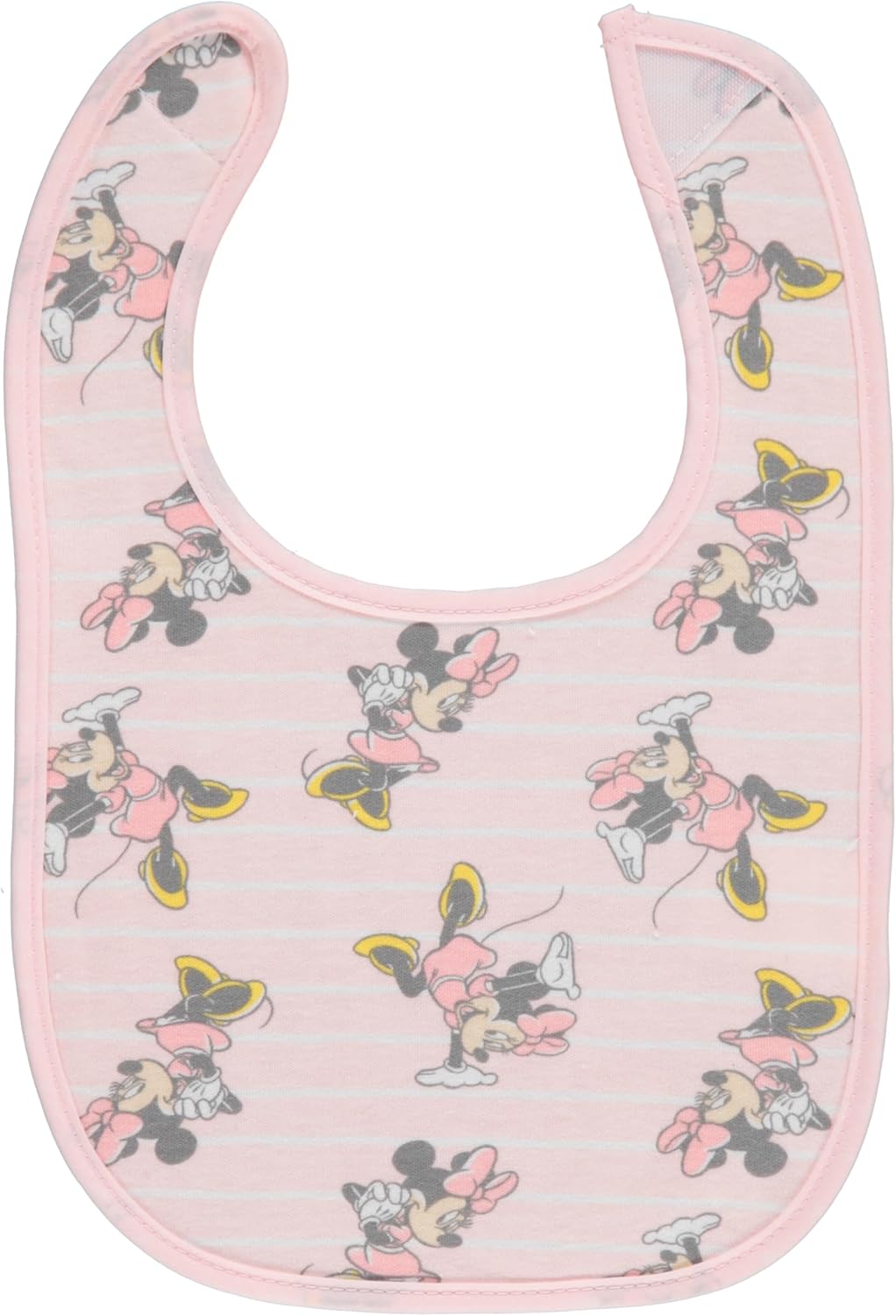Disney 10-Pack Mickey Mouse Baby Bibs – Ten Soft, Absorbent, and Adjustable Cotton Bibs for Mess Free Meals