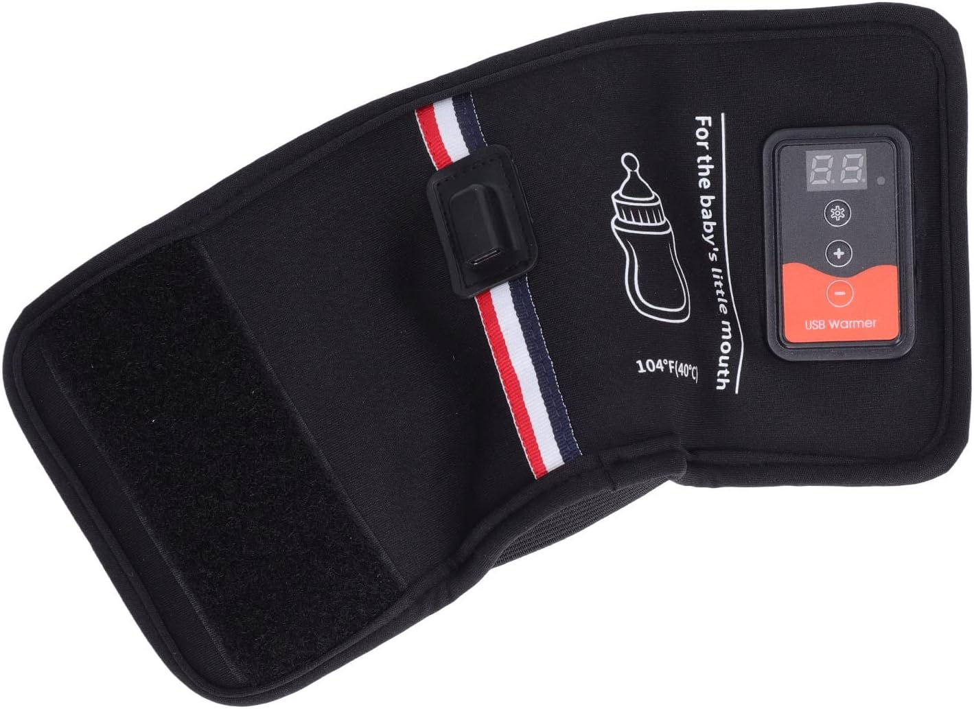 Milk Bottle Warmer Portable, USB Bottle Warming Pack Constant Temperature Keeper, Thermal Bottle Pouch Quick Heating Baby Bottle Warmer for Home Car, Baby Feeding Bottle Warmer