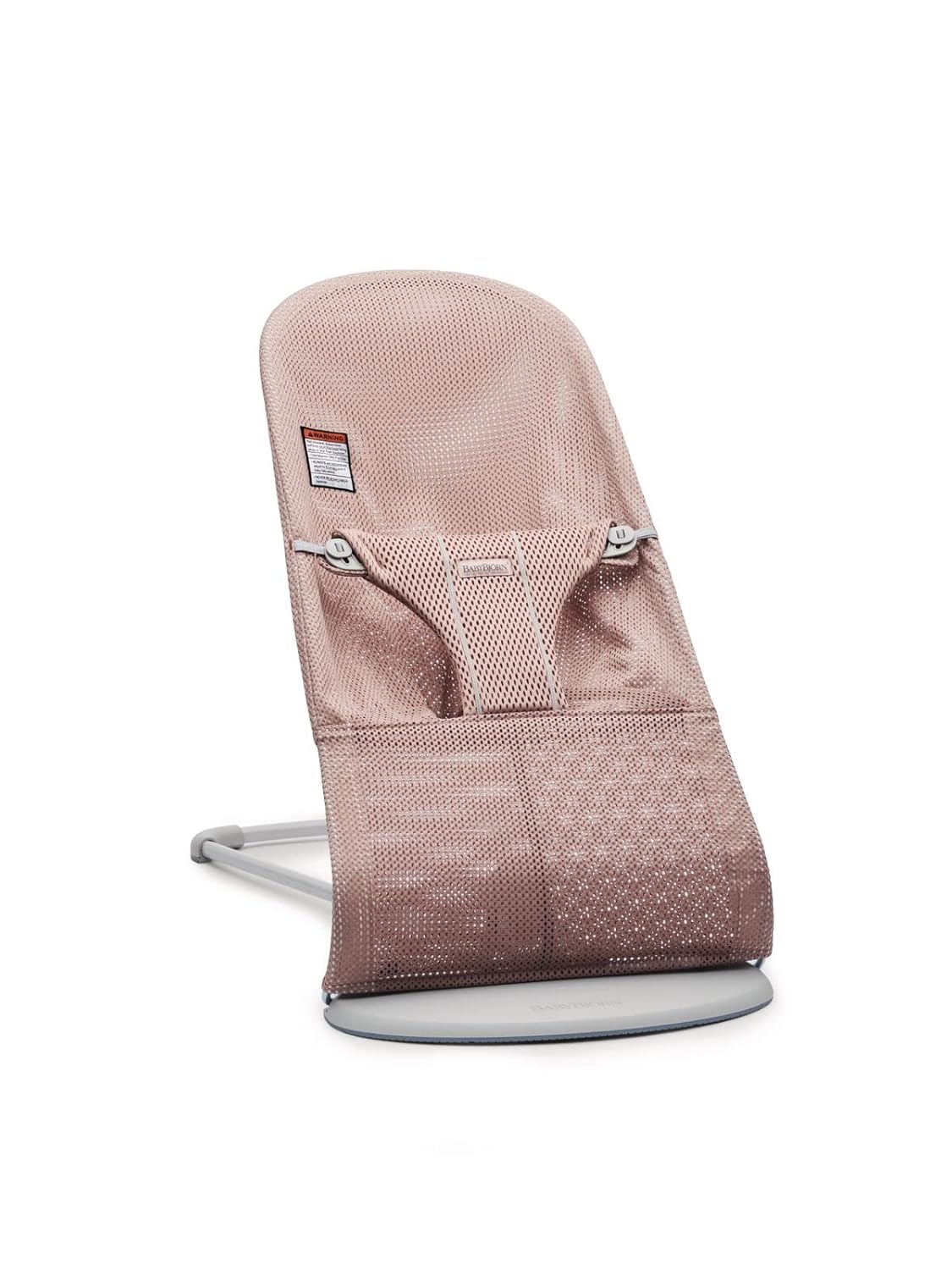 BabyBjörn Bouncer Bliss, Mesh, Dusty Pink