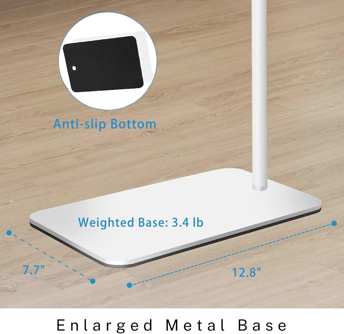 Baby Monitor Mount Floor Stand 67" Adjustable Height Compatible with Nanit Pro,Infant Optics DXR-8 Pro,HelloBaby,VTech,Motorola,or Other Cameras with 1/4 Thread