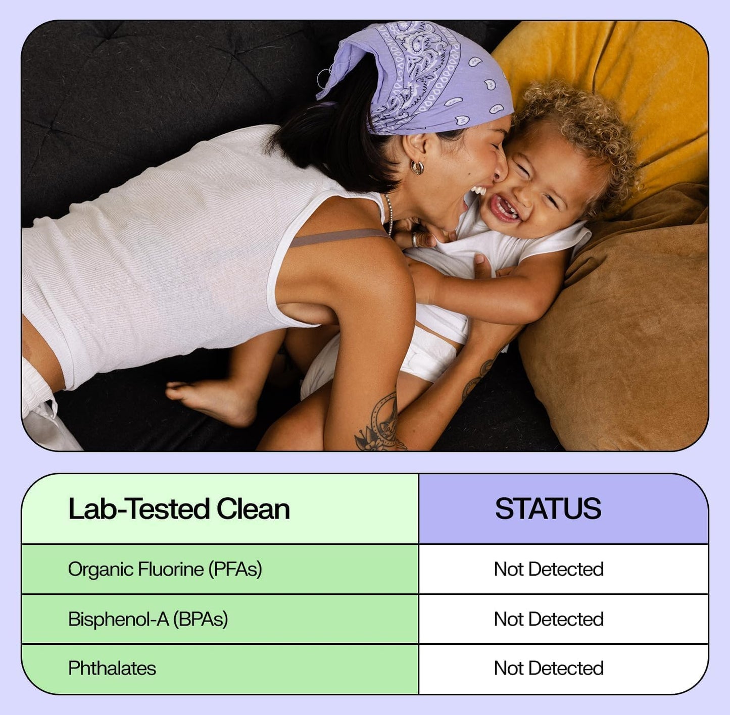 Freestyle BambooTek Diapers – (Size 3) Hyper Absorbent & Non-Toxic – Disposable Diapers for Sensitive Skin – Ultra Soft Diaper's (16-28 lbs) – 56 Count