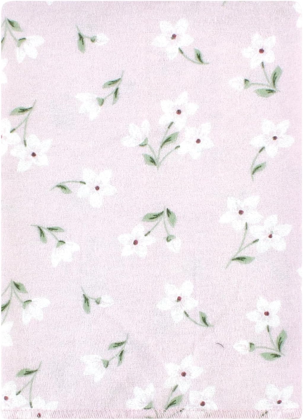 Luvable Friends Hudson Baby Flannel Burp Cloths 12pk, Purple Floral