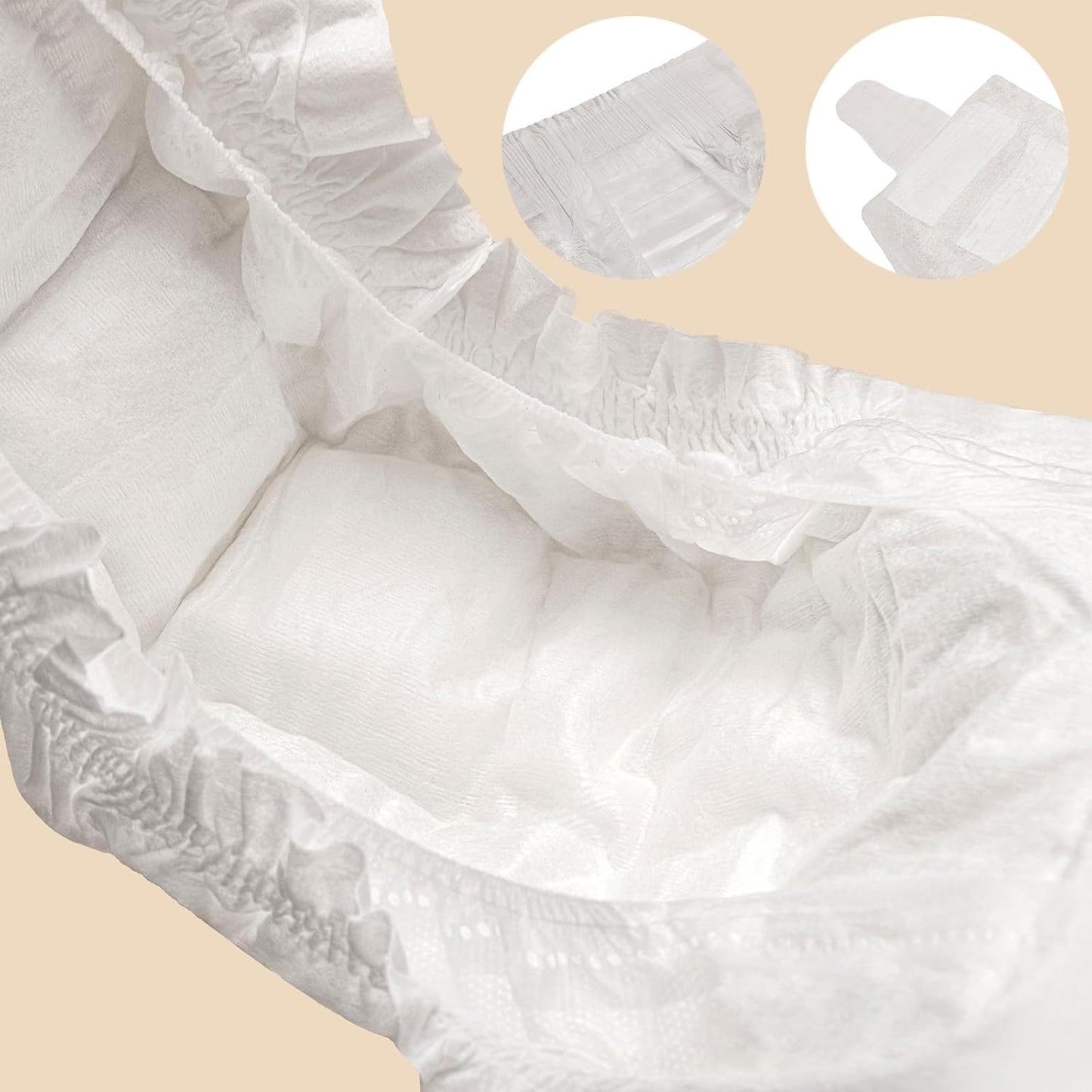 ECO BOOM Size 2 Diapers, Bamboo Viscose Diapers, Sustainable, Paper Packaging