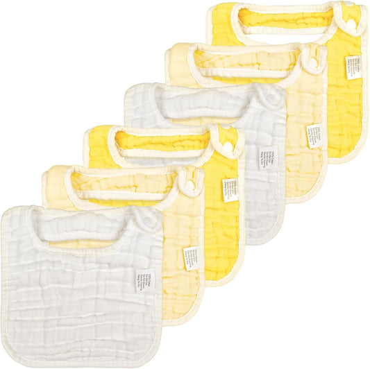 Baby Bibs Muslin Drool Teething Drooling Bibs for Baby Girl Boy Muslin Cotton