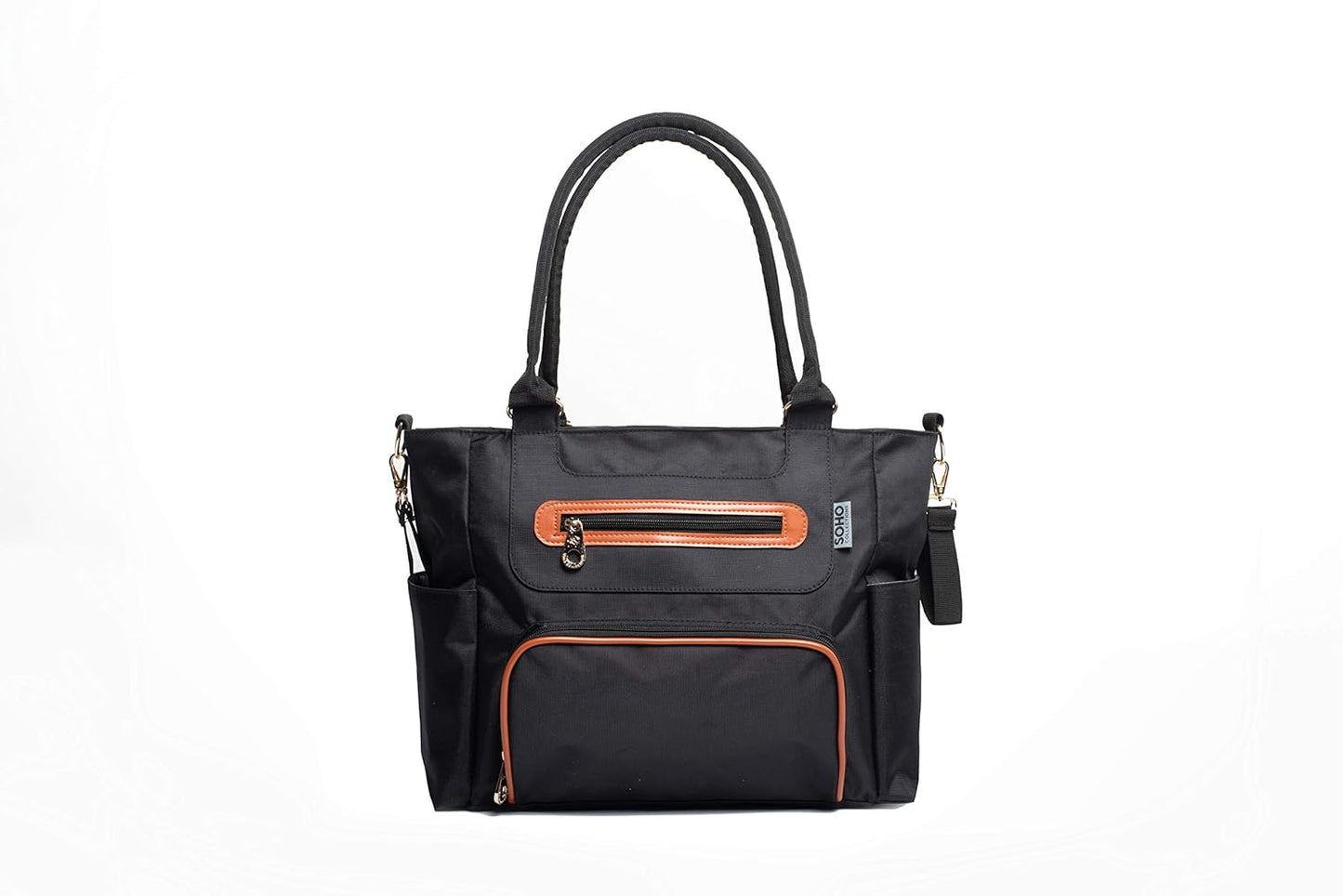 SoHo Grand Central Station Diaper Bag (Black)