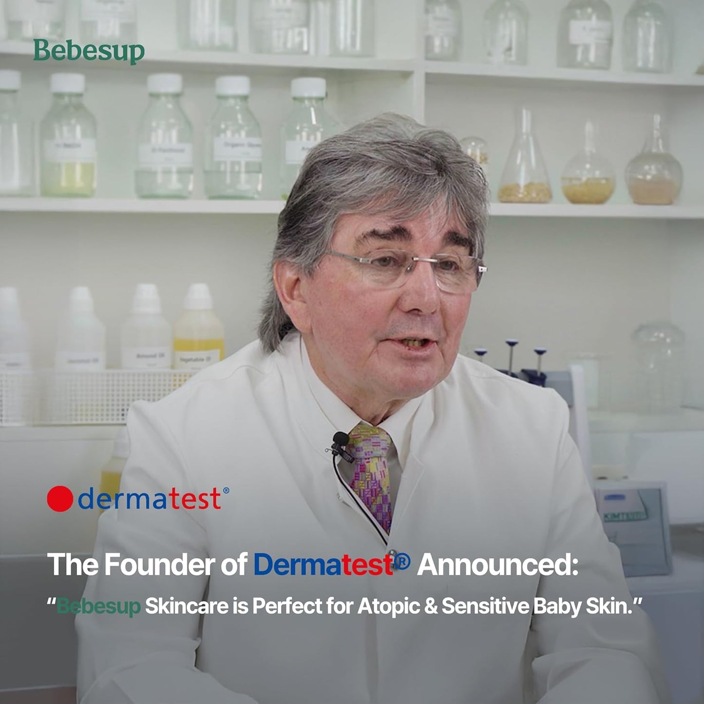 BEBESUP- Daily Hydration Baby Lotion | Korean Skincare for Sensitive & Atopic Skin 100-Hour Hydration Organic Rice & Ceramide Formula Hypoallergenic Fast Absorbing 10.14 fl. oz