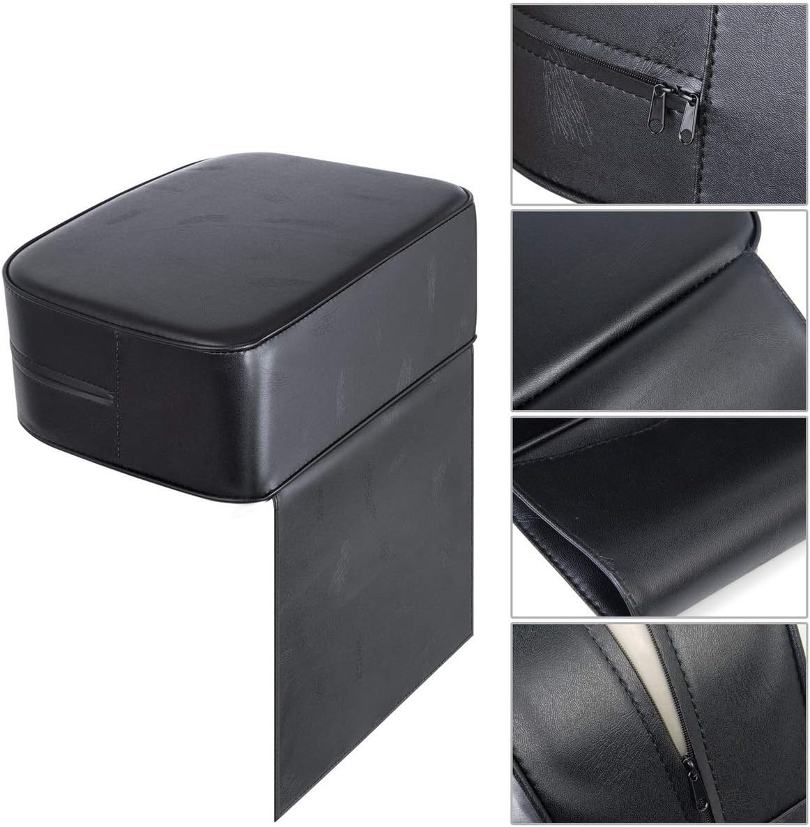 Salon Booster Seat Cushion for Hair Cutting, Hair Salon Leather Cushion for Styling Chair,Boat Booster seat for Driver, Barber Beauty Salon Spa Equipment