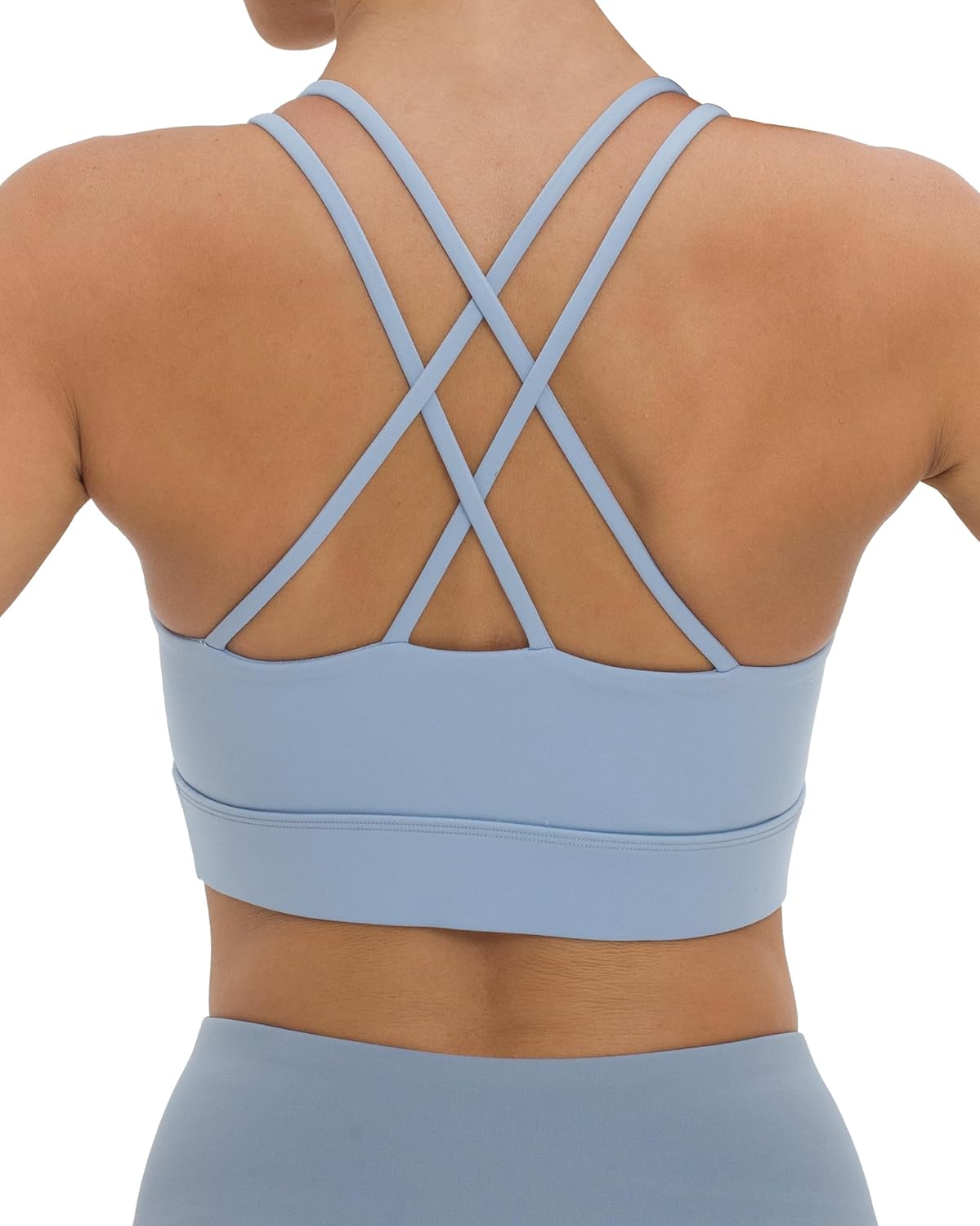 V VOCNI Nursing Bras for Breastfeeding Maternity Sports Bras Tank Top Sexy Crisscross Back Workout Yoga Pregnancy Bra