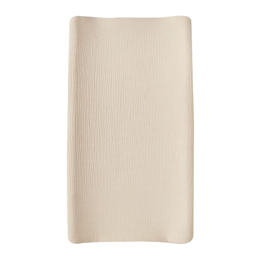 Muslin Changing Pad Cover,Ultra Soft Breathable Diaper Changing Table Cover for Baby Boys Girls,Neutral Fitted Changing Pad Sheets