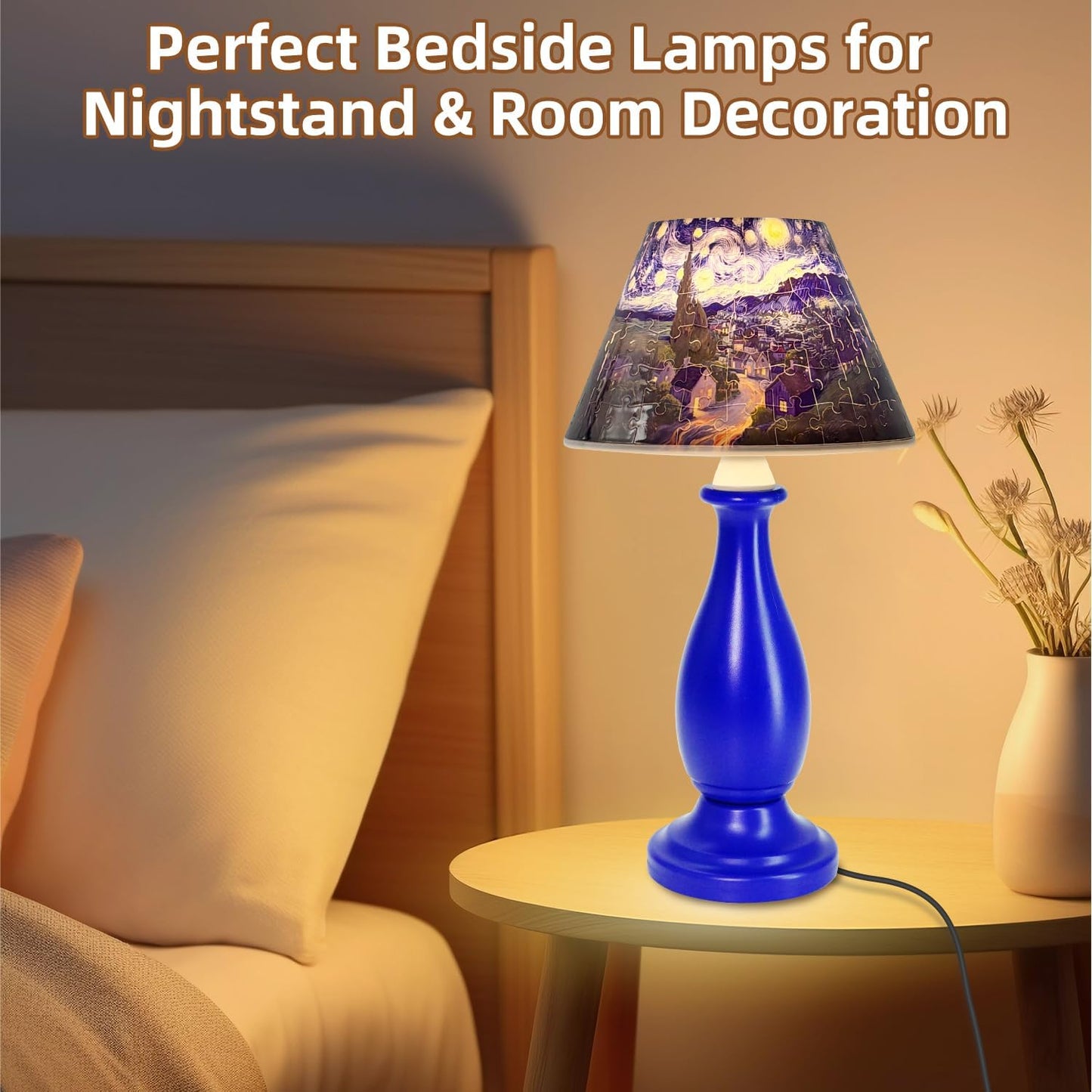 3d Puzzle Night Light, 3d Puzzle for Adults & Kids, 124 PCS 3D Puzzles for Kid Ages 8-13, 3D Jigsaw Puzzles with LED Light for Kids Room, Bedside Table Lamp, Gifts for Kid, Adult, Women, Teen