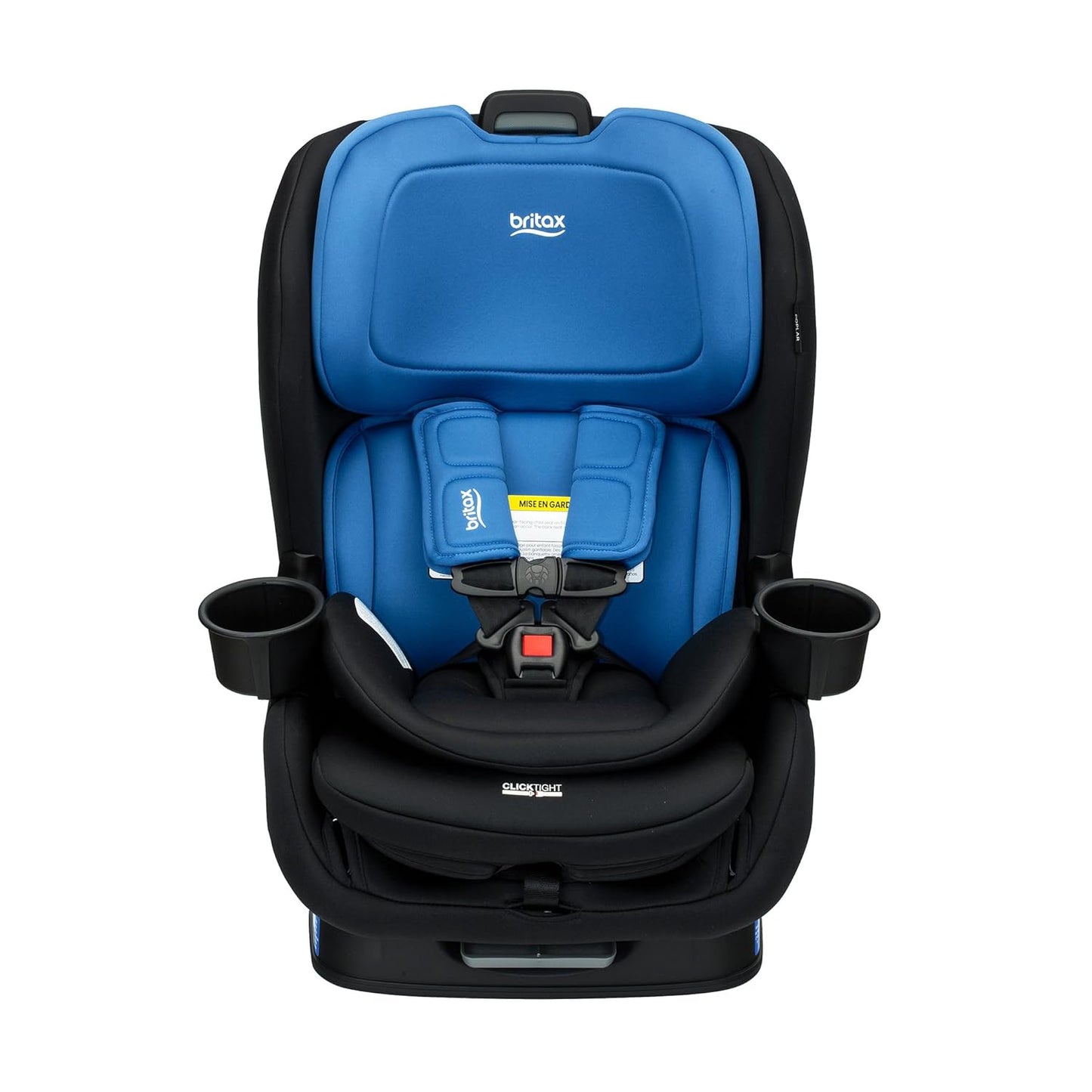 Britax Poplar Convertible Car Seat, 2-in-1 Car Seat with Slim 17-Inch Design, ClickTight Technology, Cobalt Onyx