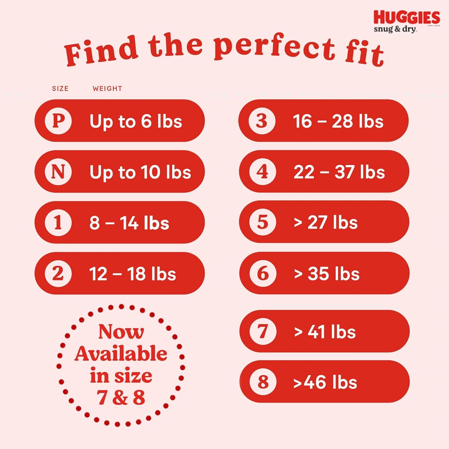 Huggies Size 7 Diapers, Snug & Dry Baby Diapers, Size 7 (41+ lbs), 80 Count, Packaging May Vary