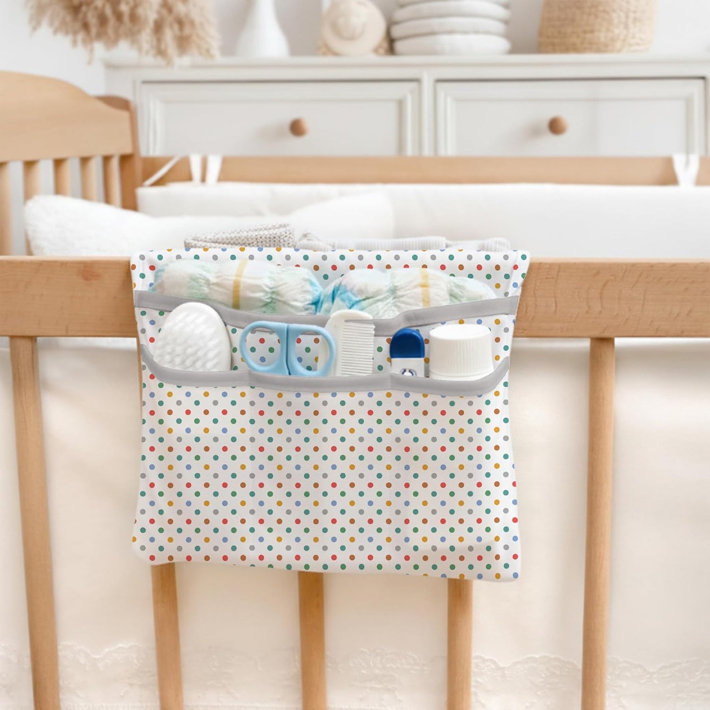HAMUR Baby Diaper Bag Organizer – Travel-Friendly, Compact & Foldable | Stroller Pouch for Newborn Essentials – Must-Have for Boys & Girls (Dream)