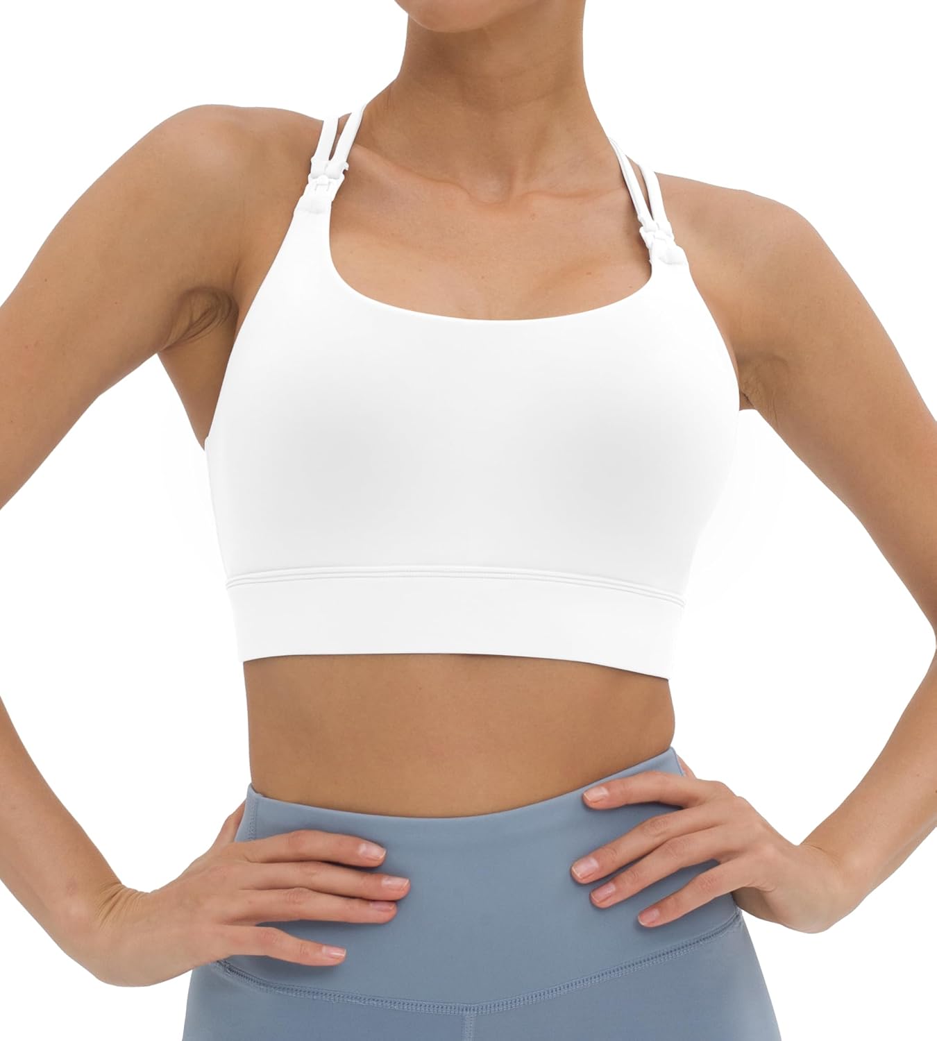 V VOCNI Nursing Bras for Breastfeeding Maternity Sports Bras Tank Top Sexy Crisscross Back Workout Yoga Pregnancy Bra