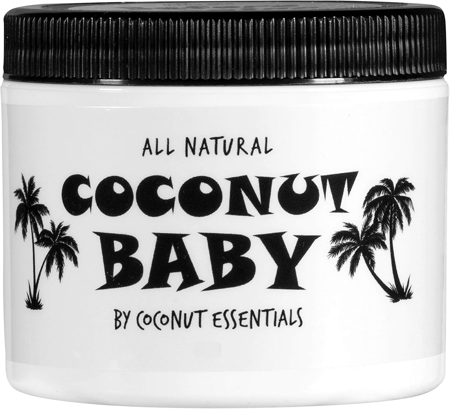 Coconut Essentials COCONUT BABY Oil, Natural & Organic Moisturizer for Newborn Sensitive Skin, Eczema & Psoriasis Relief, Hair Oil for Cradle Cap Treatment, Unscented, Sunflower & Grape Seed 8 fl oz