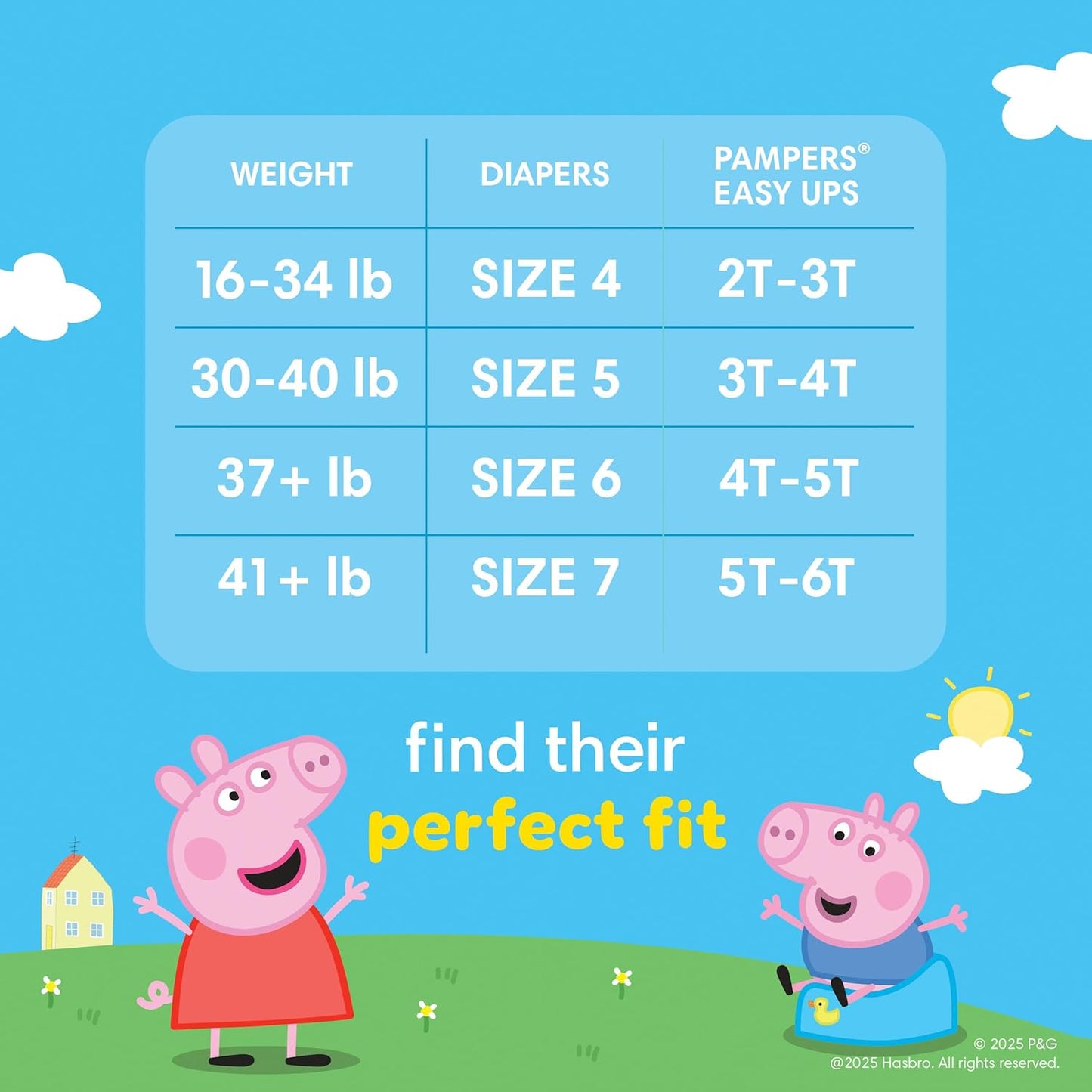 Pampers Training Pants - Easy Ups Girls & Boys - Size 5T-6T, 46 Count, My Little Pony Potty Underwear (Packaging May Vary)