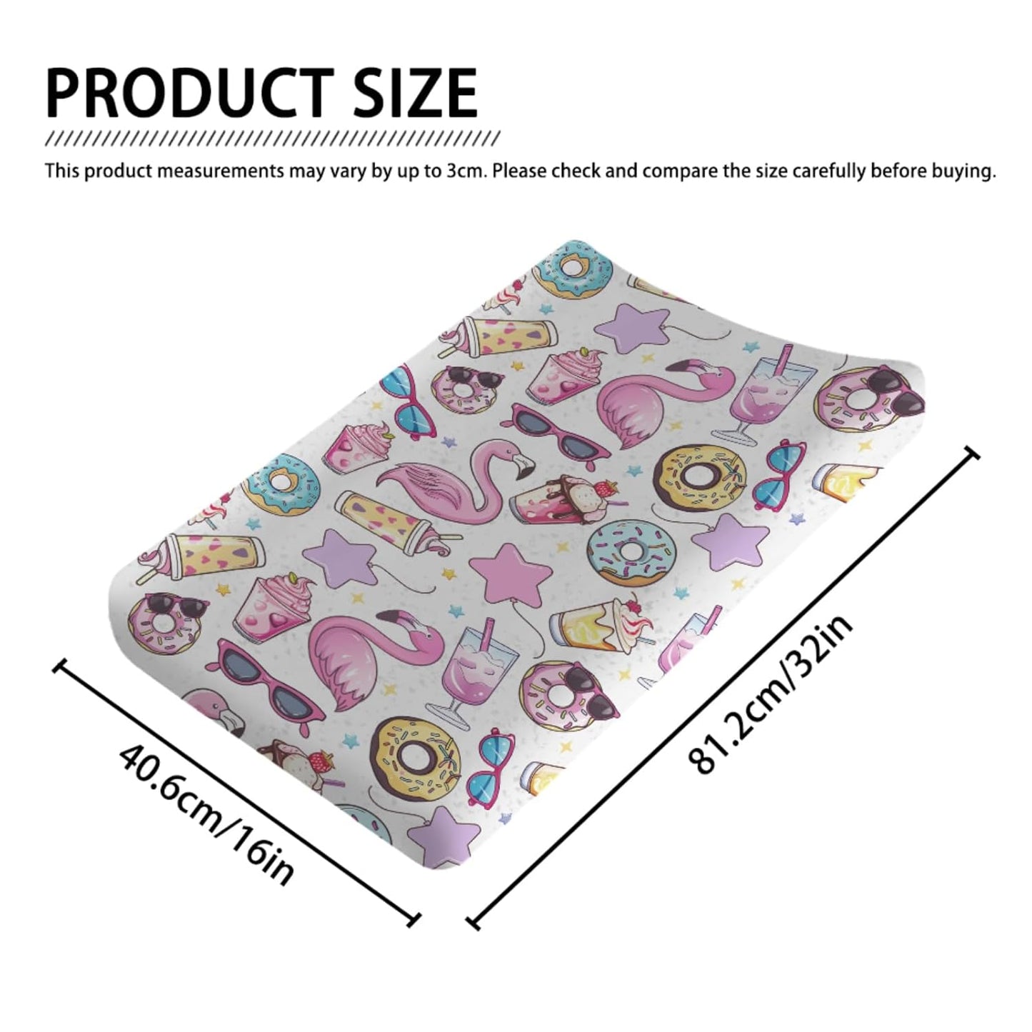 Boho Surfing Summer Beach Changing Pad Covers for Boy Girl 32''x16'' Coconut Tree Surfboard Bus Tropical Floral Leaves Wave Fitted Change Table Pad Mats Soft Cradle & Bassinet Sheets (Pink, one Size)
