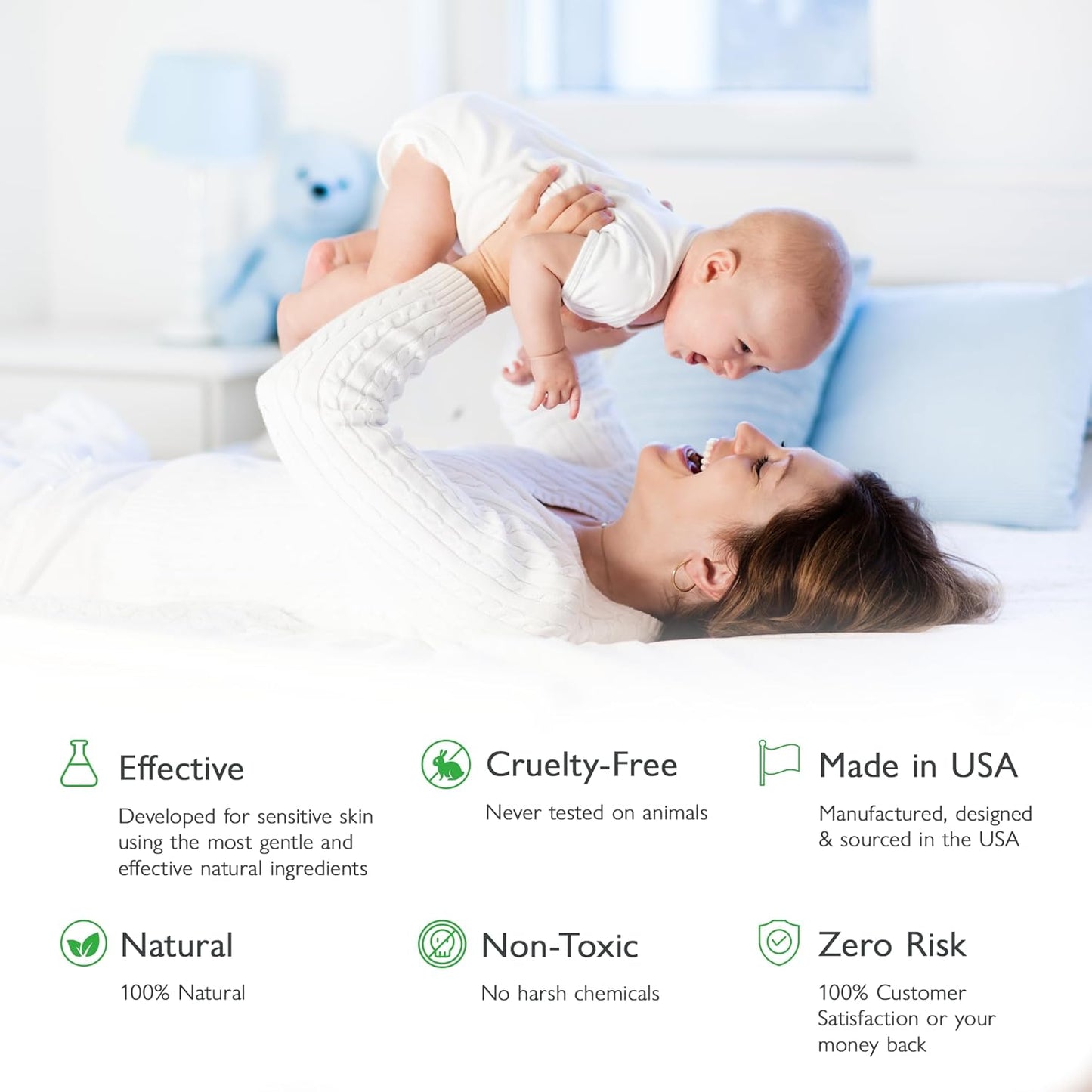 SoCal Suds & Company - Natural & Organic Baby Oil -Newborn Essentials -Gentle Moisturizing Nourishing Oil for Delicate Tender Skin -Vitamin-Enriched with Jojoba and Sunflower Oils -Fragrance Free, 4oz