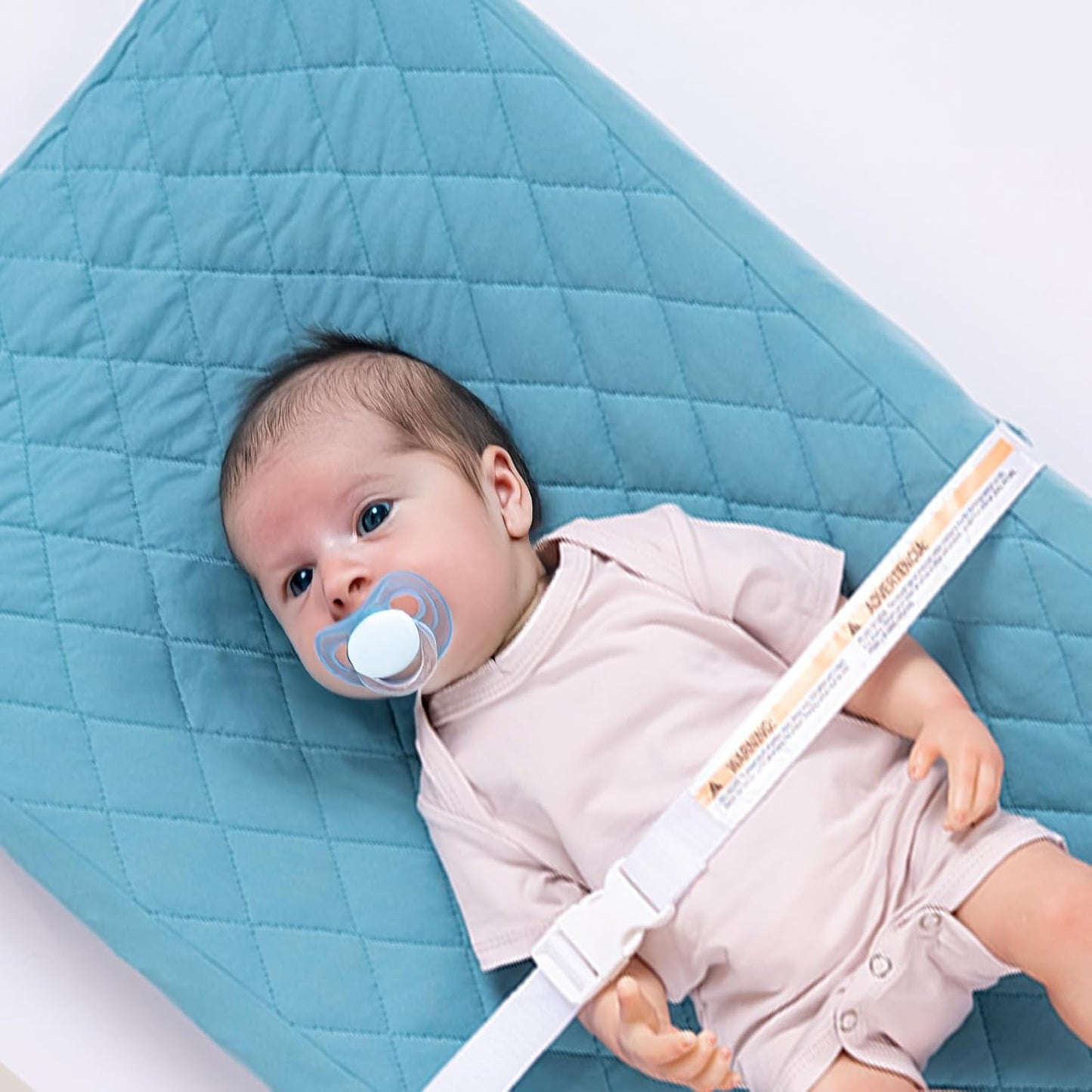 Quilted Changing Table Cover (2-Pack) Fitted Diaper Changing Pad Cover, Soft Breathable Ideal for Boys Girls (2-Pack)