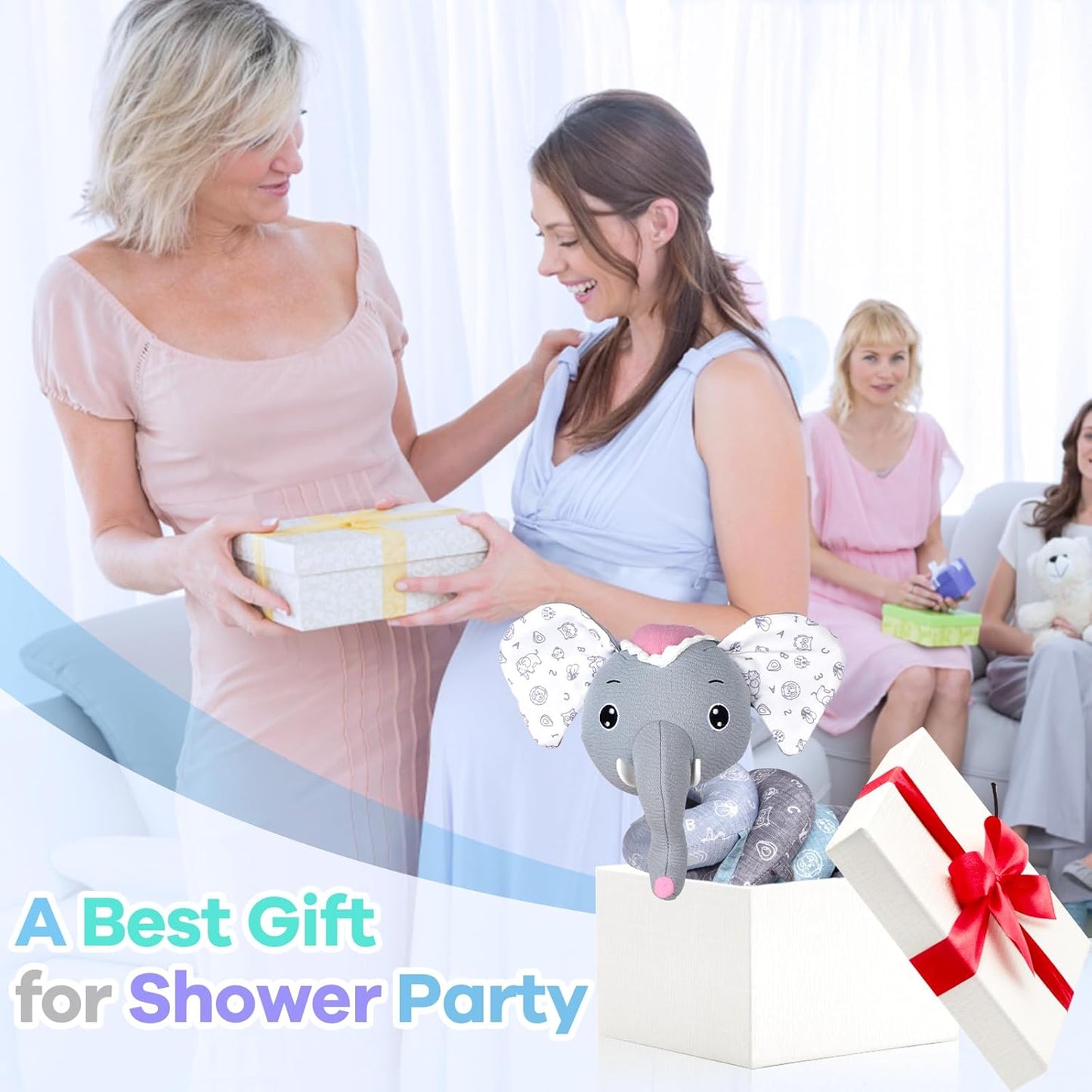 Musical Car Seat Toys Newborn Toys, Stroller Toys Baby Toys 0-6 Months Infant Toys, Baby Toys for Carseat Stroller Crib with Rattles Teether, Baby Toys for 0 3 6 9 12 Boys Girls Enfants