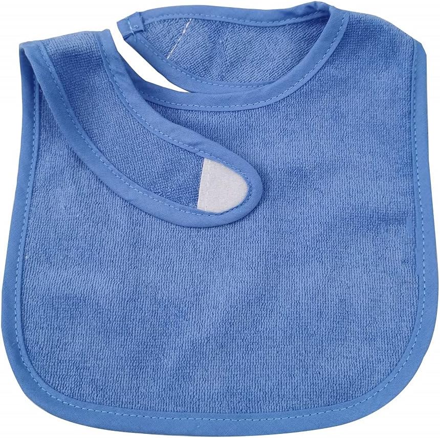 SPINFOX Waterproof Baby Bibs for Girls, Boy, Unisex Drool Bib Cotton Solid Knit Infant Feeding Bibs