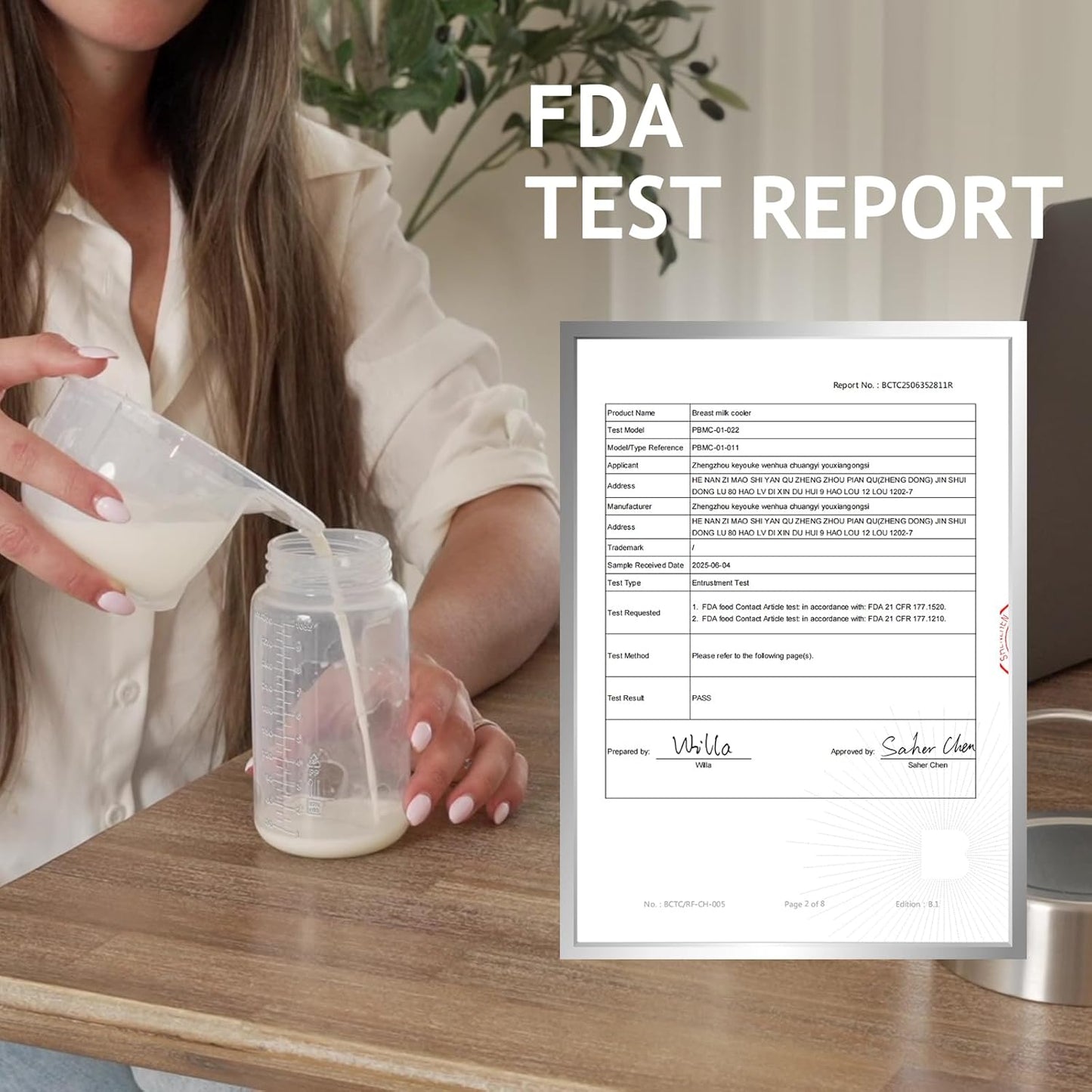 11oz Portable Breast Milk Cooler for Outdoor, Keeps Milk Cold for up to 16 Hours, Breastmilk Chiller with Breastmilk Storage Bottle, Baby Feeding Essentials