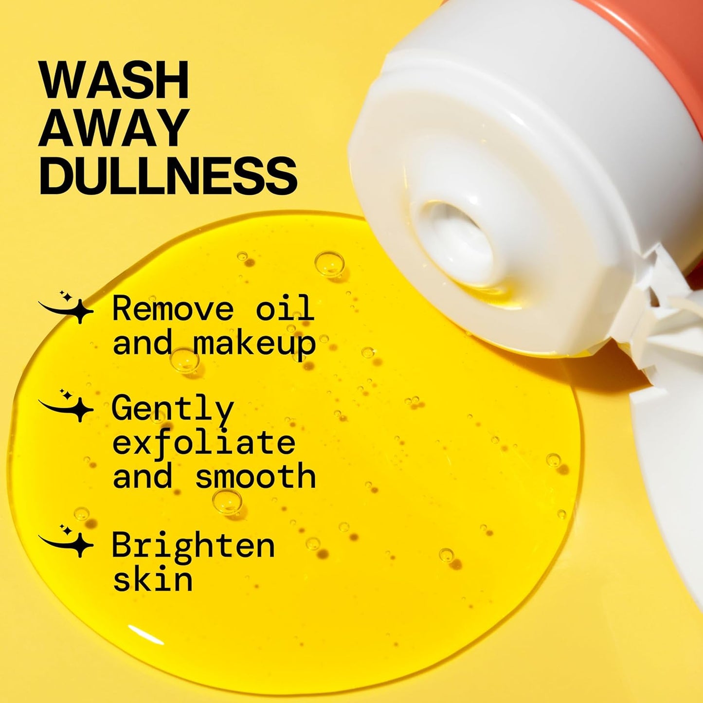 Pacifica Glow Baby Brightening Body Wash – Vitamin C & AHA Exfoliating Body Wash for Glowing Skin, Moisturizing Daily Shower Gel for Dull Dry Skin, Niacinamide & Kakadu Plum, Vegan, 10 oz