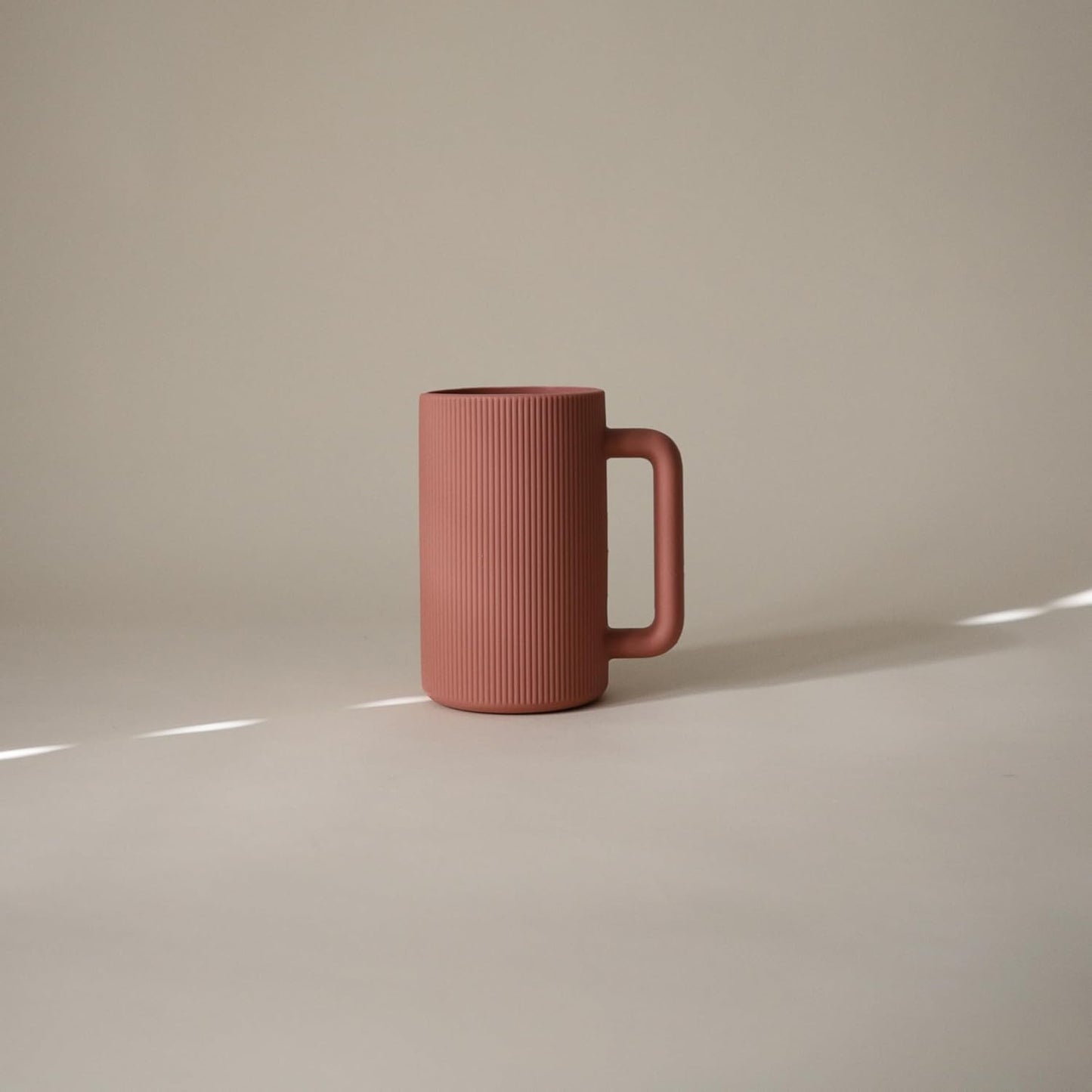 mushie Baby Bath Rinse Cup | 100% Food Grade Silicone | Shampoo & Body Washing Rinser Cup for Kids (Rose)