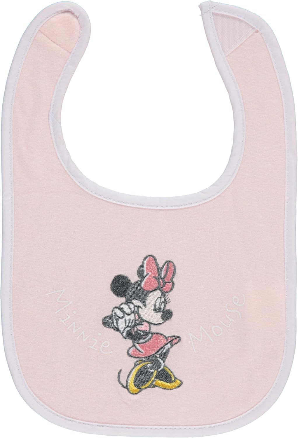 Disney 10-Pack Mickey Mouse Baby Bibs – Ten Soft, Absorbent, and Adjustable Cotton Bibs for Mess Free Meals